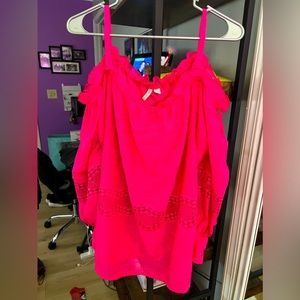 Brand New Hot Pink Cato Top